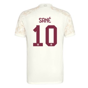 Camisolas FC Bayern de Munique Sane 10 Champions League Criança 3º Equipamento 2023-24 Manga Curta
